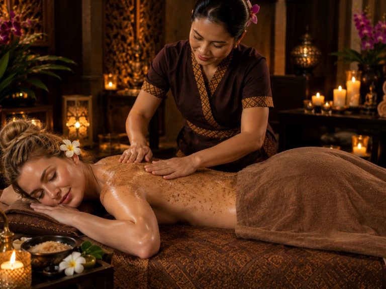 Thaise body-scrub massage bij Massagesalon Brielle